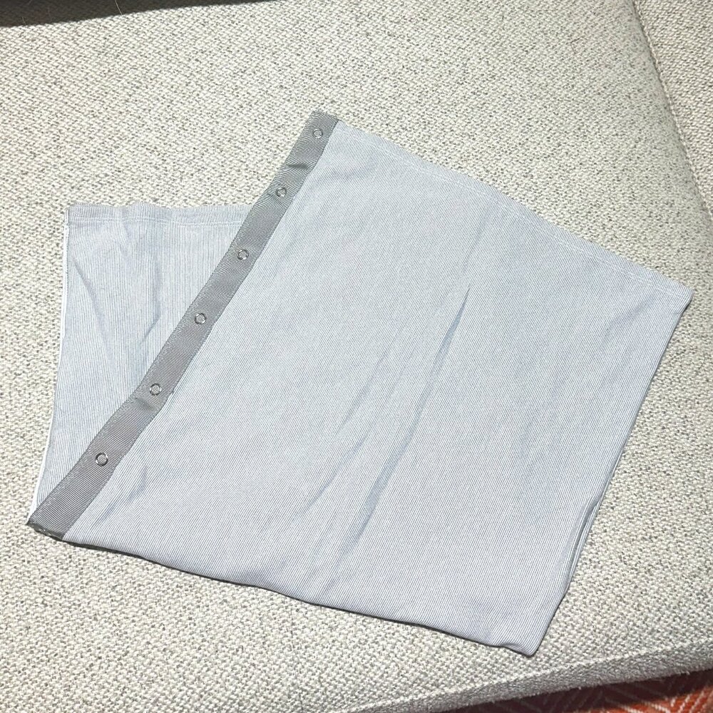 Lululemon | Vinyasa Scarf White/Gray Stripe